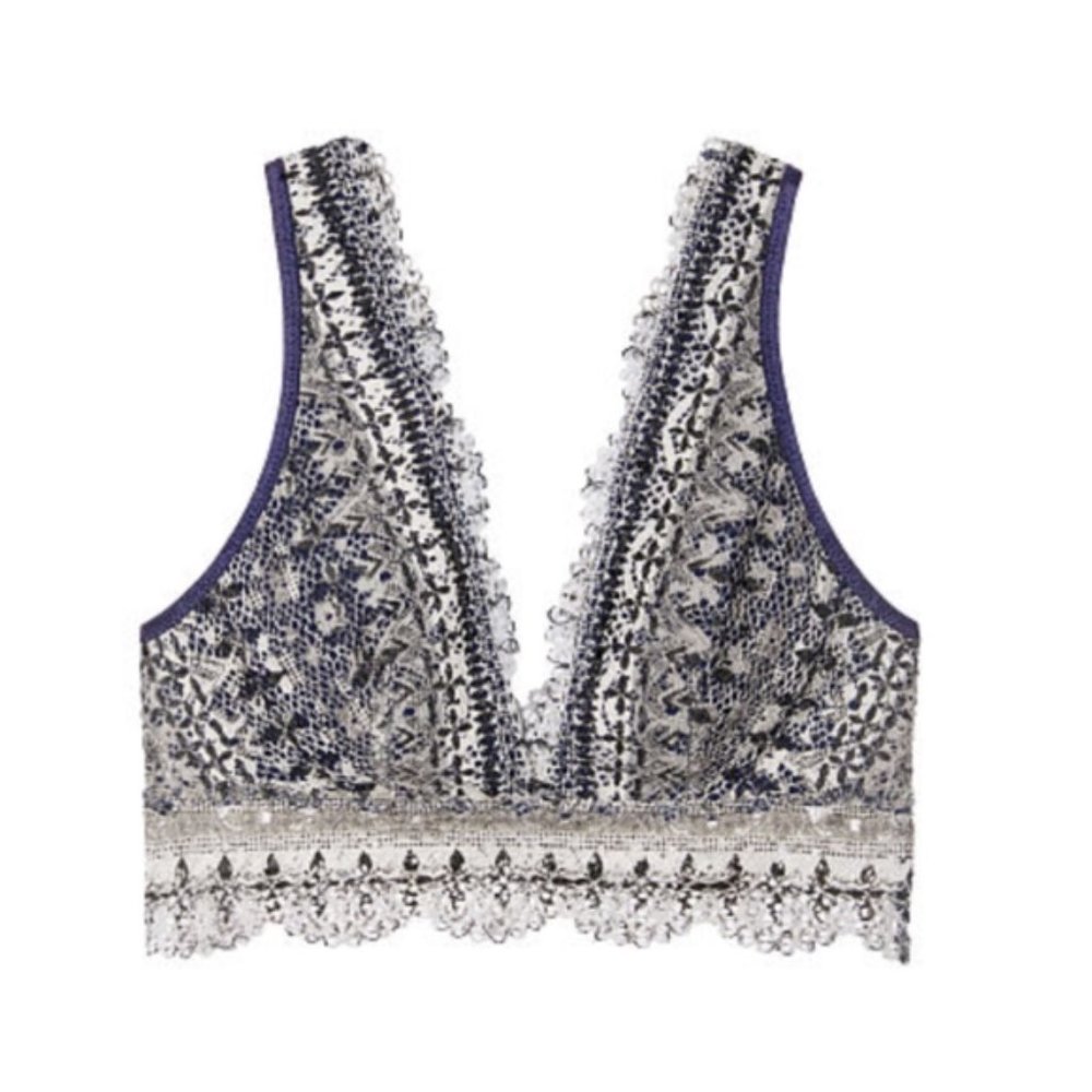 NWOT Victoria’s Secret lace plunge bralette